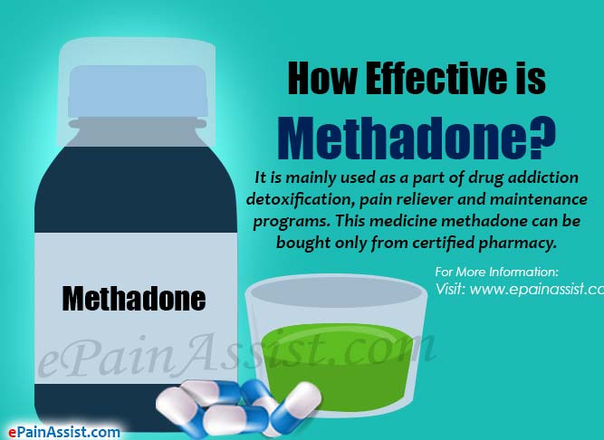 How Effective Is Methadone What Are It S Side Effects