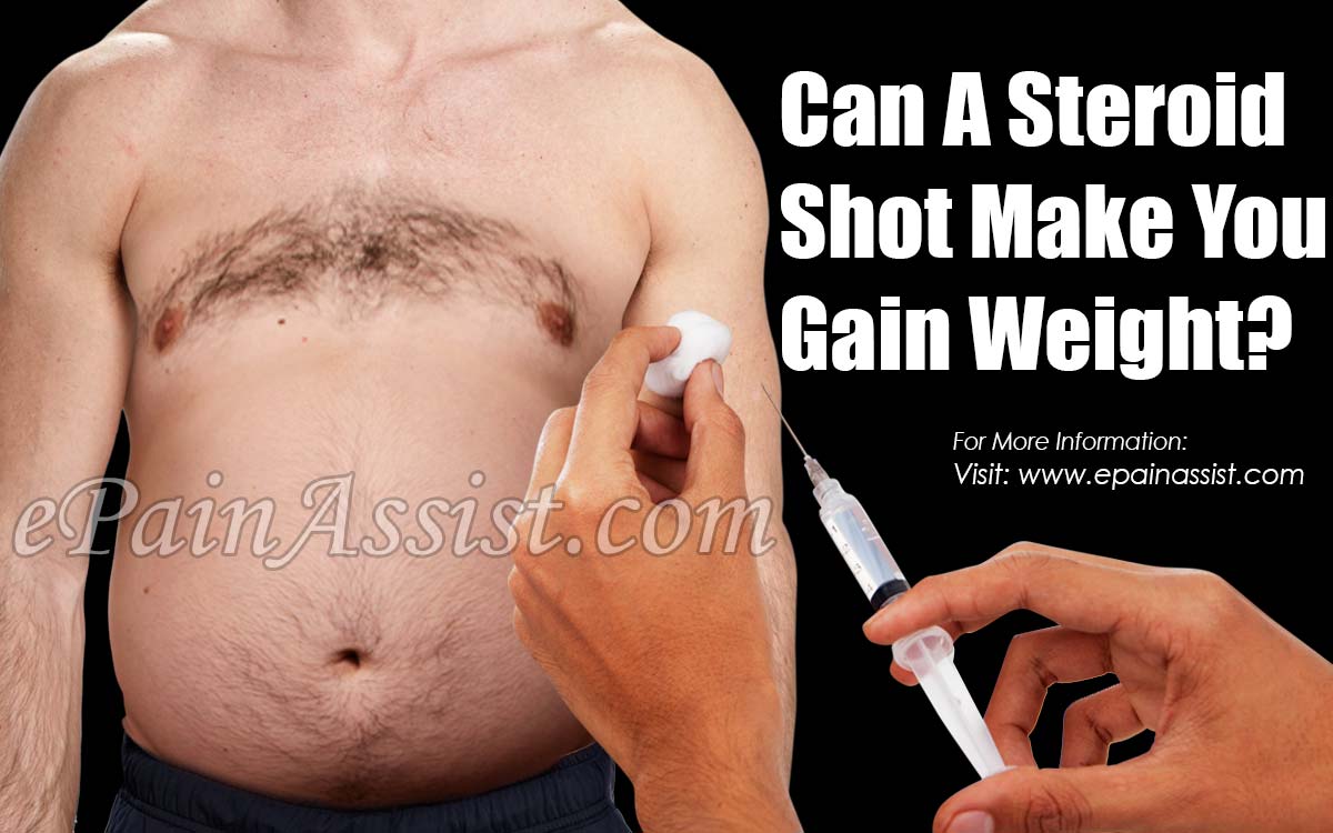 Can A Steroid Shot Make You Gain Weight?