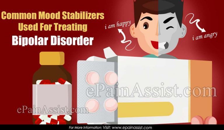 Common Mood Stabilizers Used For Treating Bipolar Disorder & Its Side Effects
