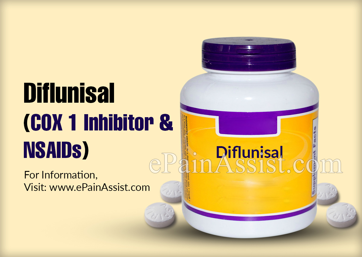 Diflunisal (COX 1 Inhibitor & NSAIDS)