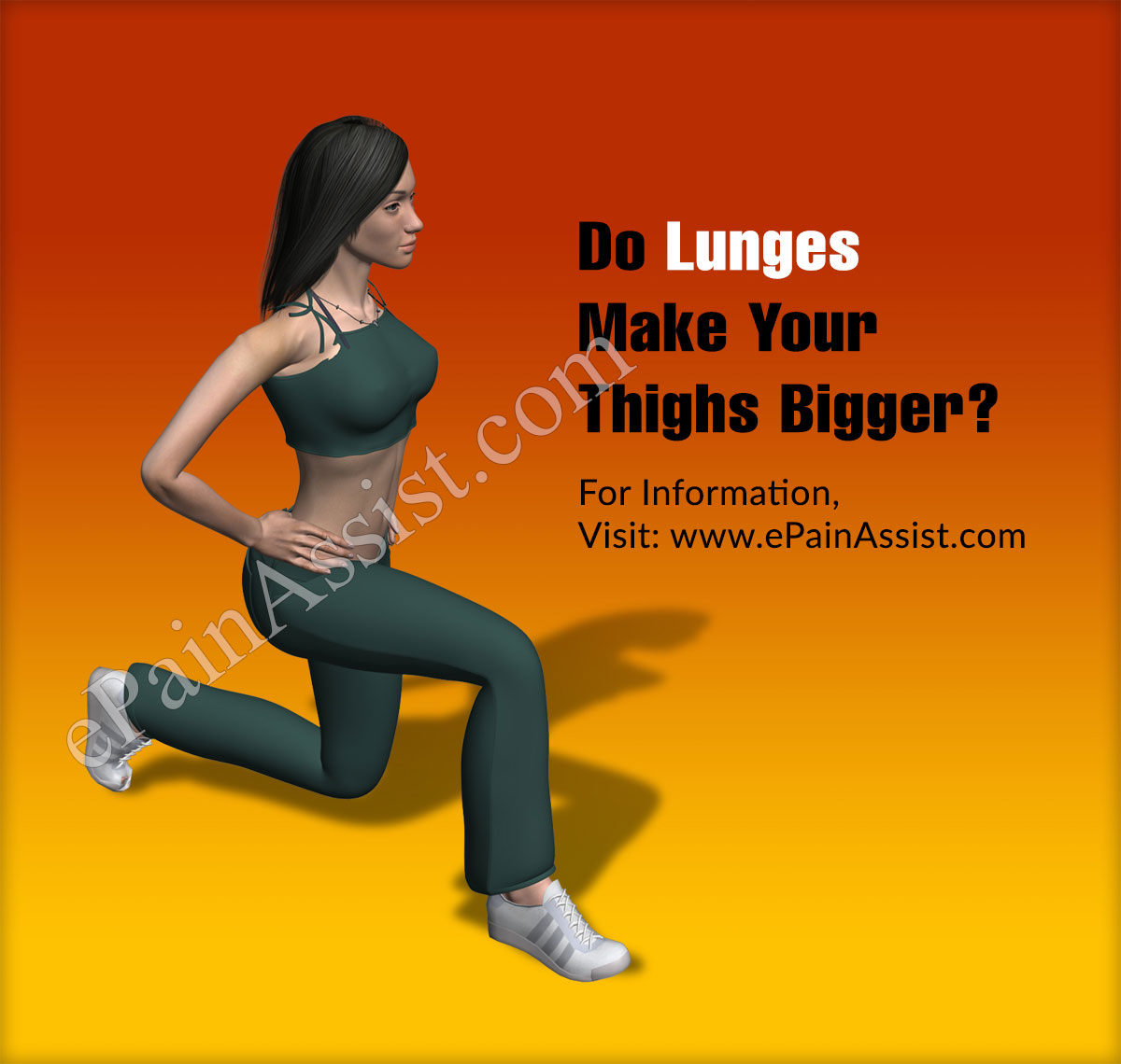Do Lunges Make Your Thighs Bigger Do Lunges Make Your Thighs Bigger