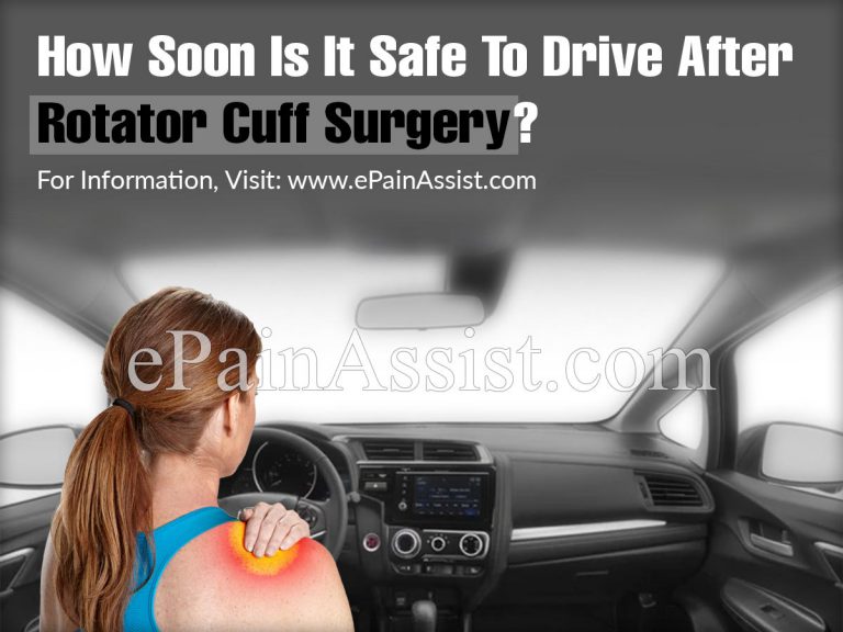 Driving After Rotator Cuff Surgery