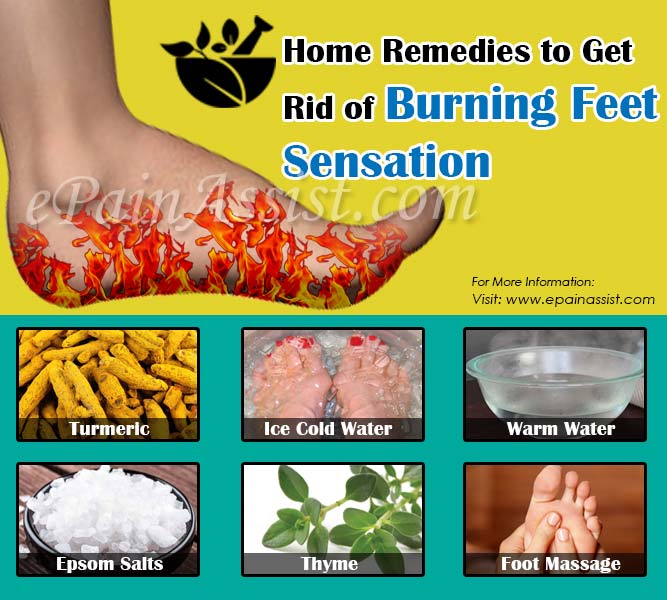 Home Remedies to Get Rid of Burning Feet Sensation