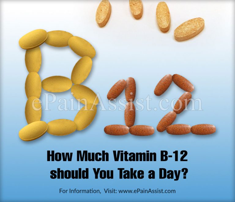 How Much Vitamin B-12 Should You Take A Day?