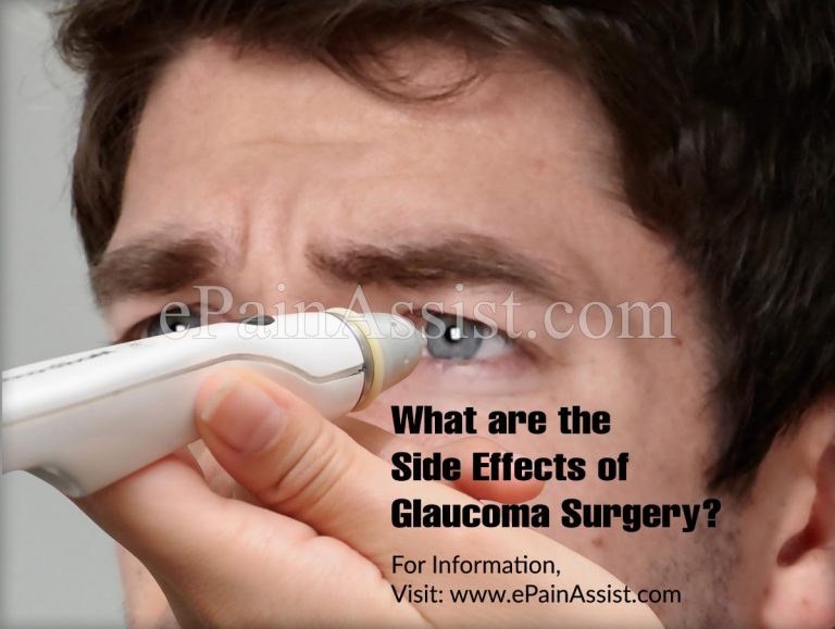 What Are The Side Effects Of Glaucoma Surgery?