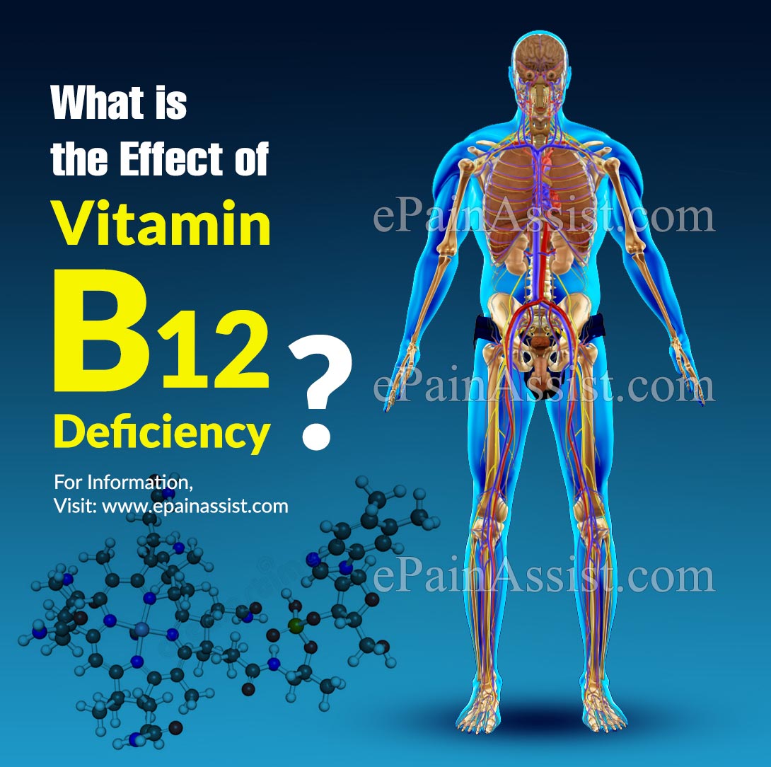 What is the Effect of Vitamin B12 Deficiency?