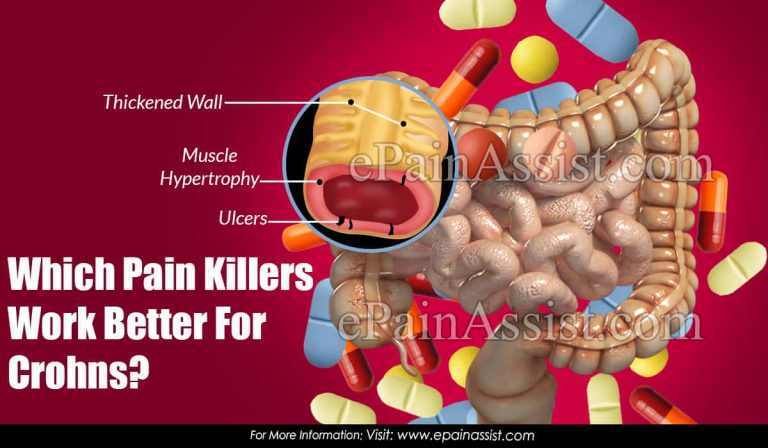 Which Pain Killers Work Better For Crohns?