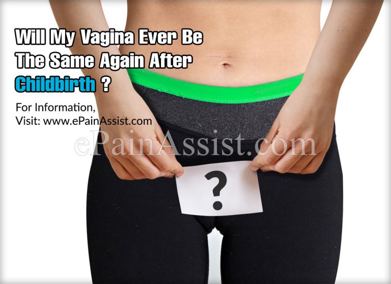 Will My Vagina Ever Be The Same Again After Childbirth?