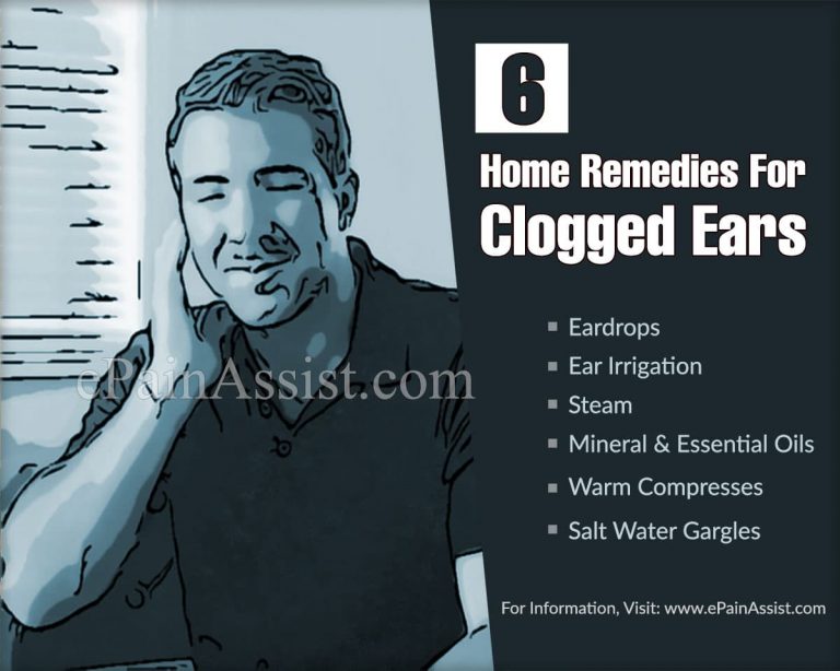 6 Home Remedies For Clogged Ears