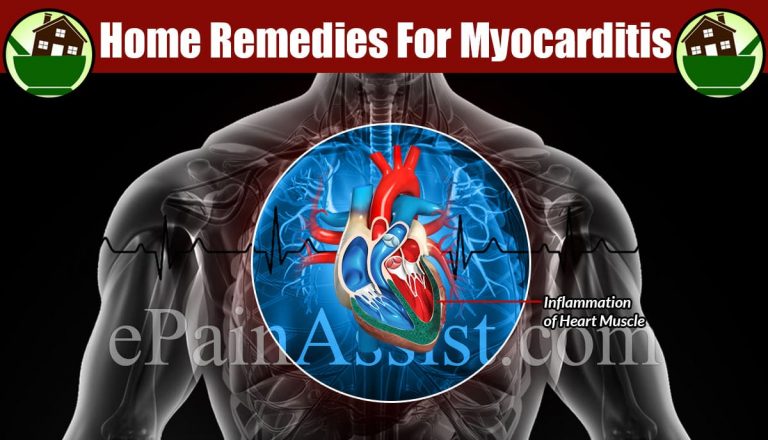 Home Remedies For Myocarditis