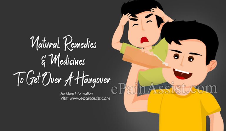 Natural Remedies & Medicines To Get Over A Hangover and Tips to Prevent a Hangover