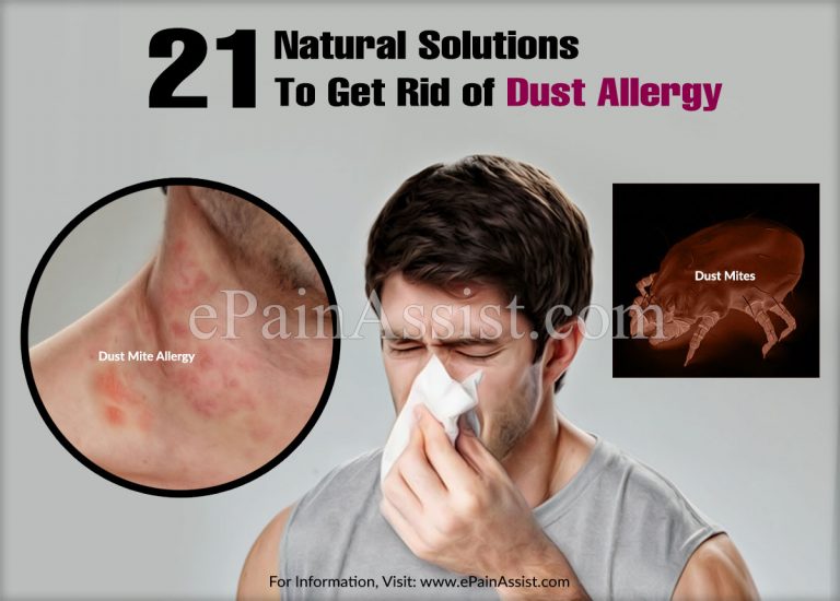 21 Natural Solutions To Get Rid of Dust Allergy