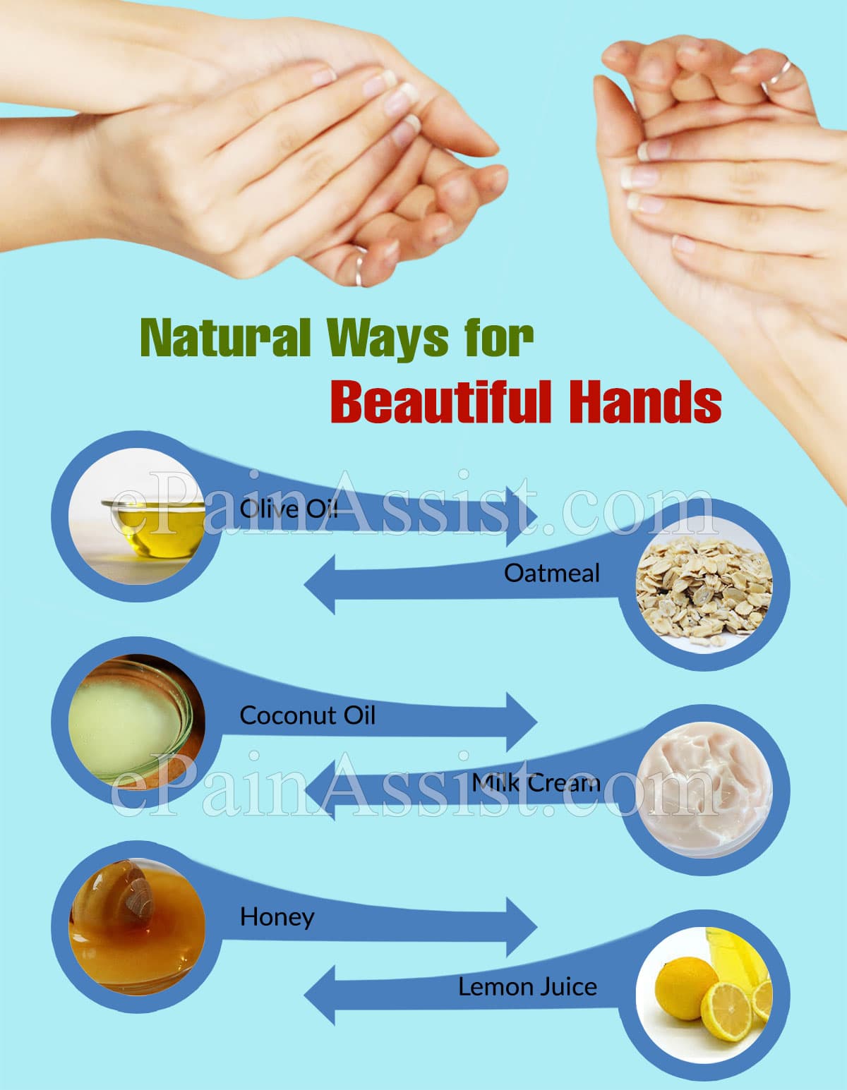 Natural Ways for Beautiful Hands