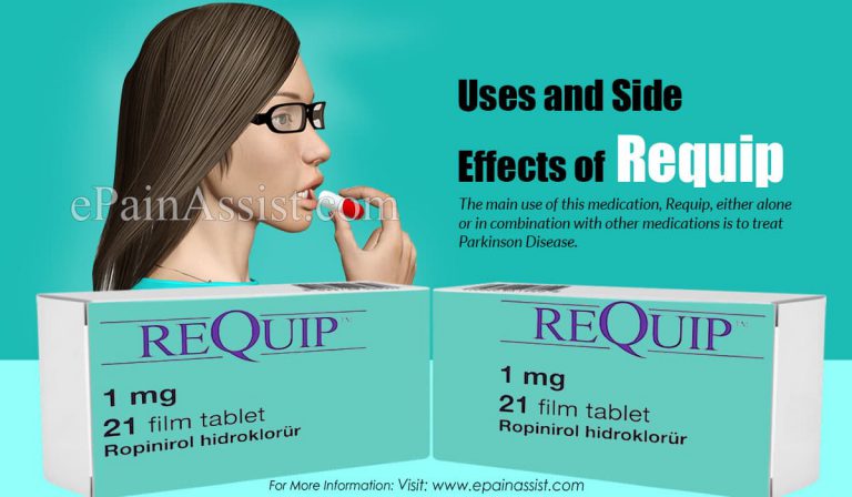 Uses and Side Effects of Requip