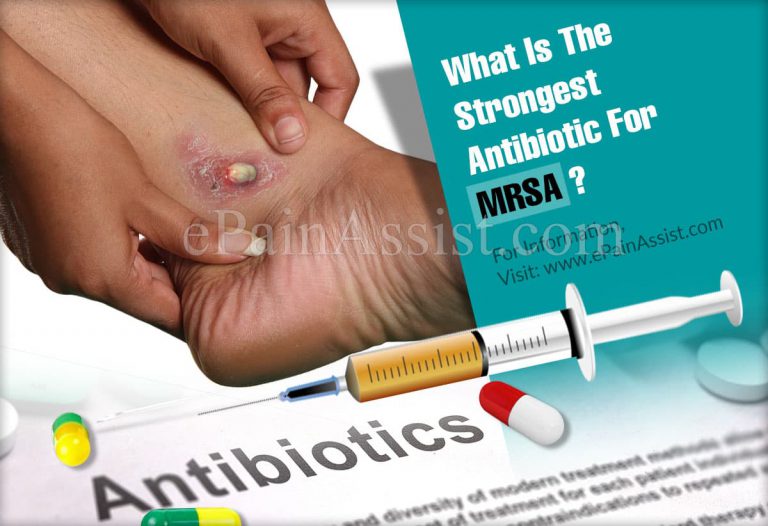 What Is The Strongest Antibiotic For MRSA?