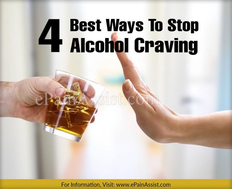 4 Best Ways To Stop Alcohol Craving