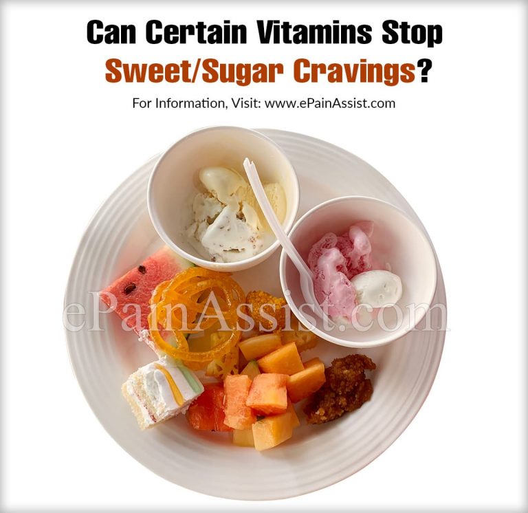 Can Certain Vitamins Stop Sweet/Sugar Cravings?