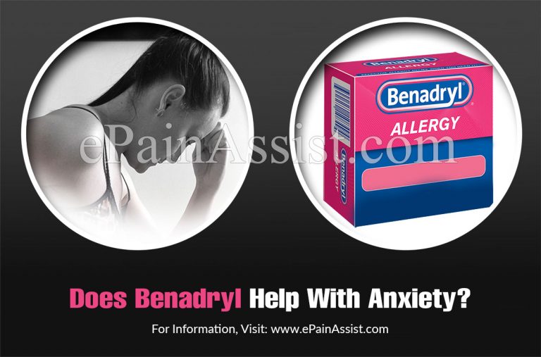 Does Benadryl Help With Anxiety & What About Paracetamol?