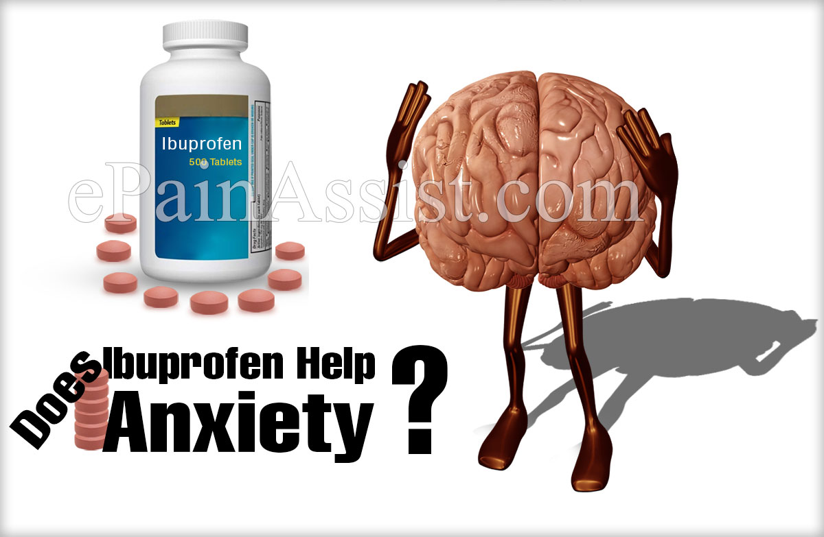 Does Ibuprofen Help Anxiety?