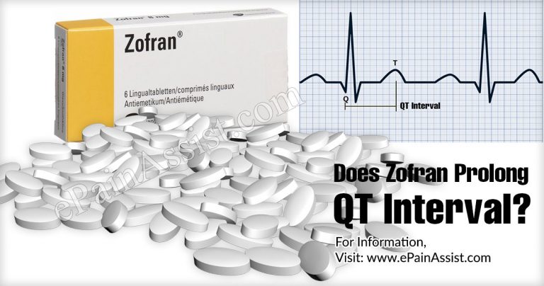 Does Zofran Prolong QT Interval?