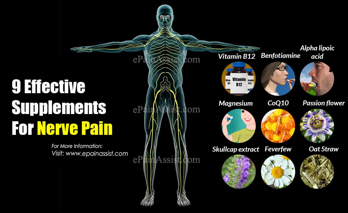 9 Effective Supplements For Nerve Pain