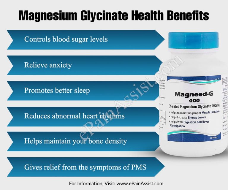 Magnesium Glycinate Health Benefits & Risks | How to Use Magnesium Glycinate?