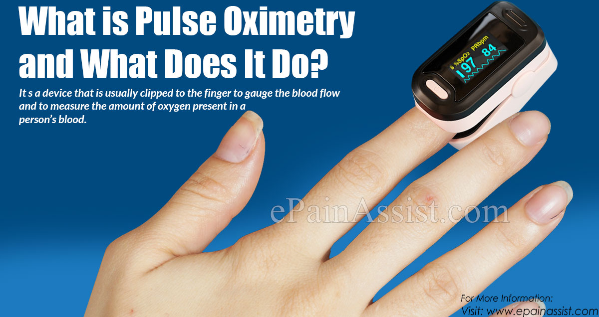 What is Pulse Oximetry and What Does It Do?