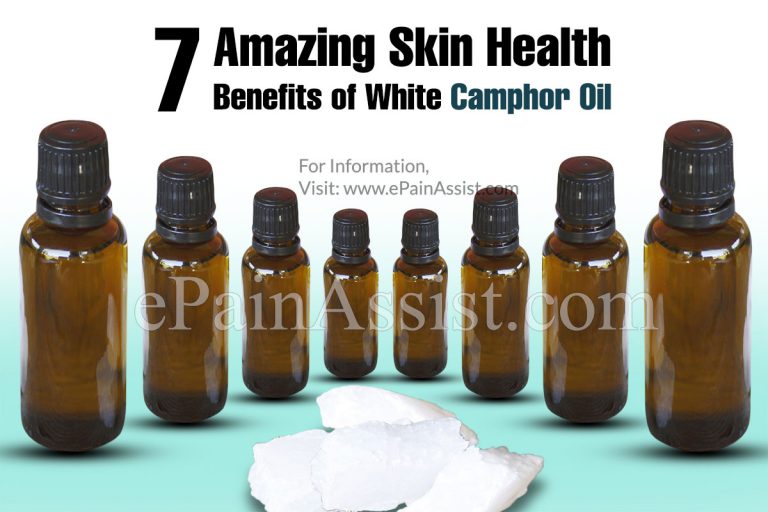 7 Amazing Skin Health Benefits of White Camphor Oil