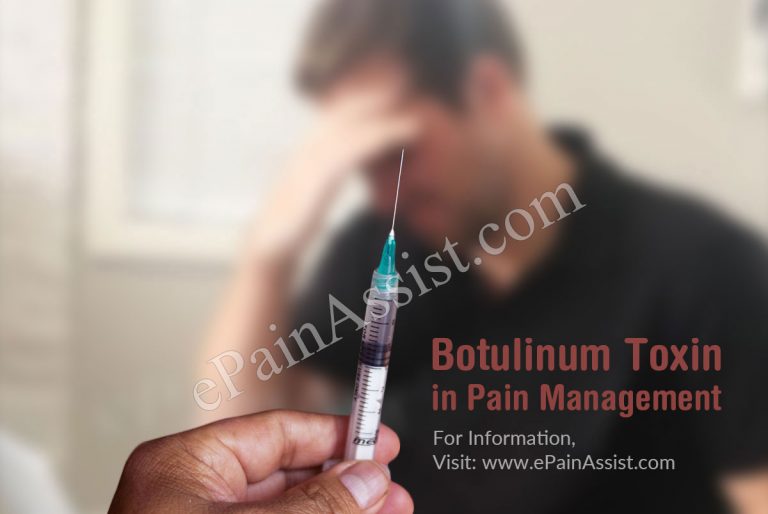 Botulinum Toxin in Pain Management