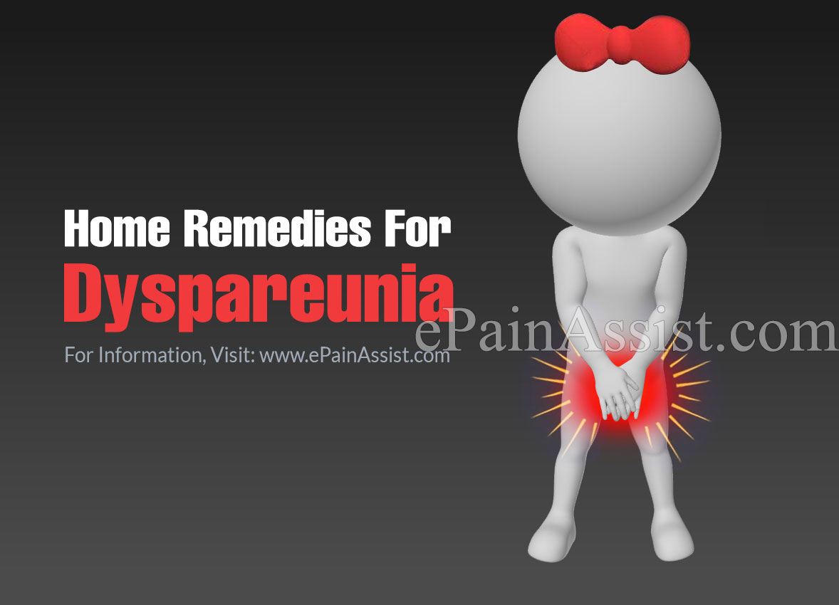 Home Remedies For Dyspareunia