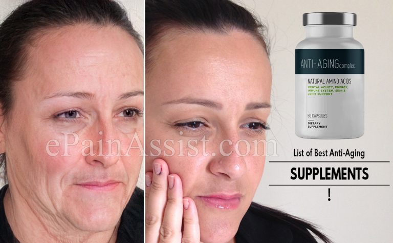 List of Best Anti-Aging Supplements