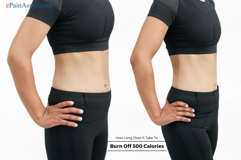 How Long Does It Take To Burn Off 500 Calories?