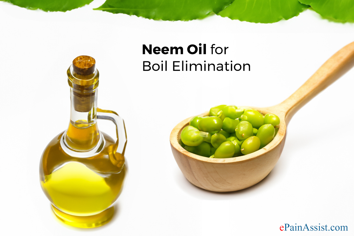 neem oil for boil elimination