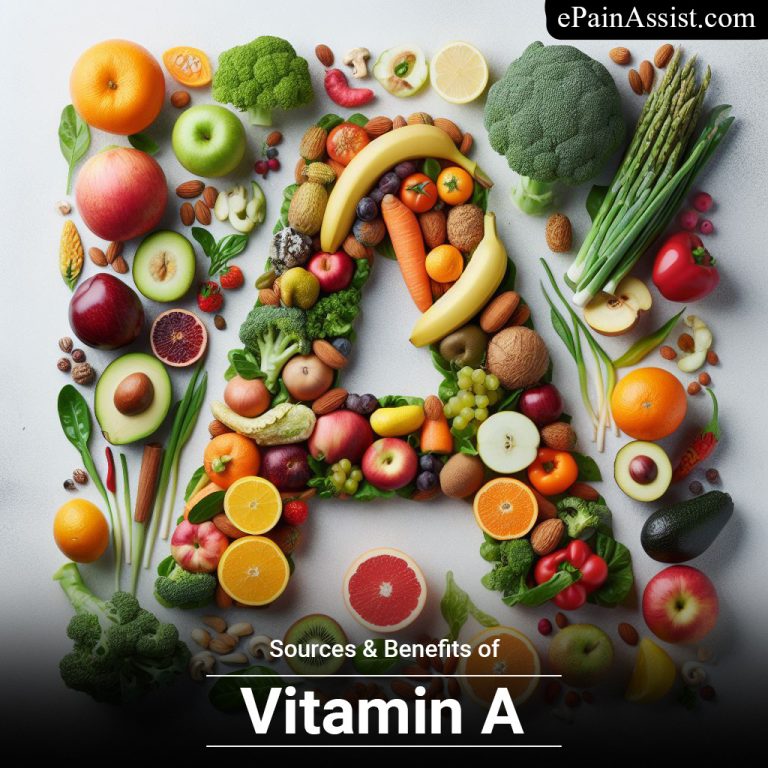 Sources & Benefits of Vitamin A