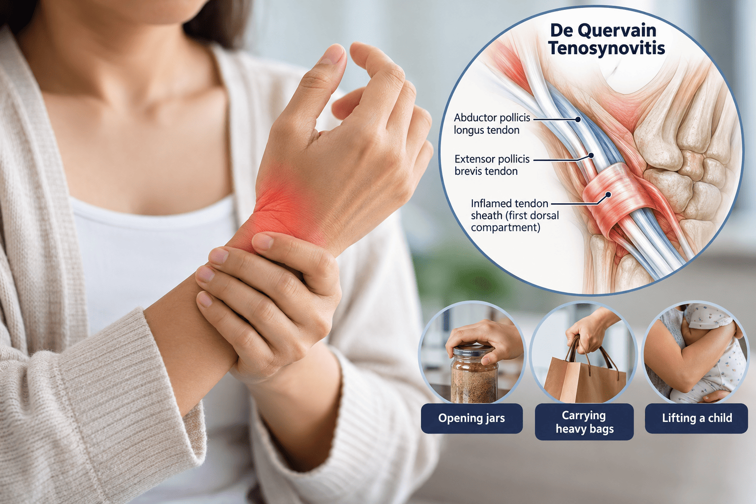 When De Quervain Tenosynovitis Won't Go Away: Causes of Chronic Wrist Pain and Treatment Options When De Quervain Tenosynovitis Won't Go Away: Causes of Chronic Wrist Pain and Treatment Options