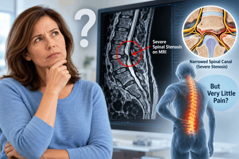 Why Does My MRI Show Severe Spinal Stenosis When I Have Very Little Pain?
