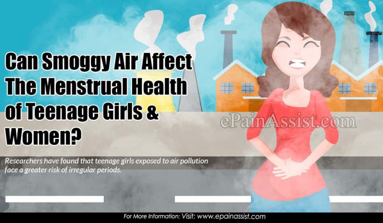 Can Smoggy Air Affect The Menstrual Health of Teenage Girls & Women