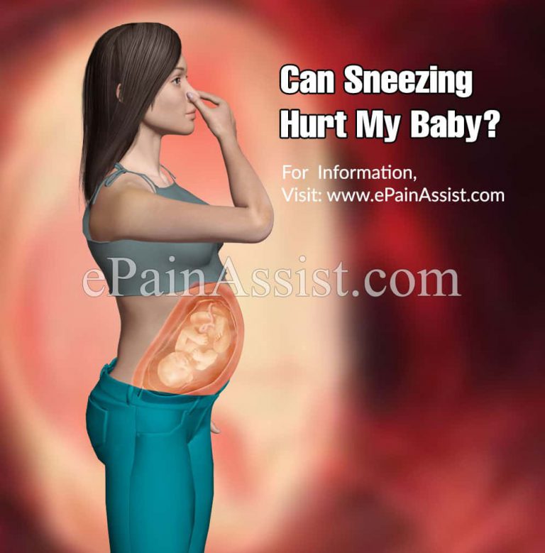 Can Sneezing Hurt My Baby?