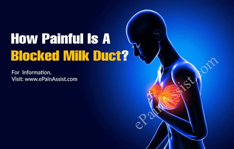 How Painful Is A Blocked Milk Duct?