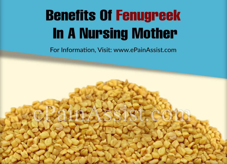 Benefits Of Fenugreek In A Nursing Mother