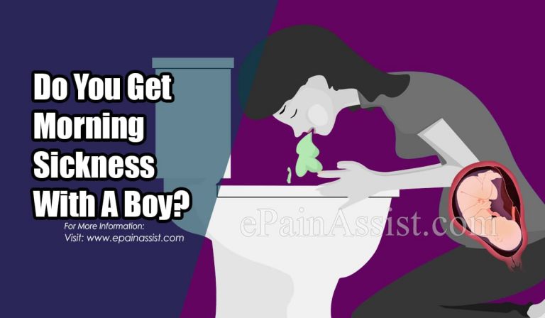 Do You Get Morning Sickness With A Boy?