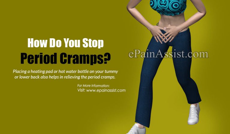 How Do You Stop Period Cramps?