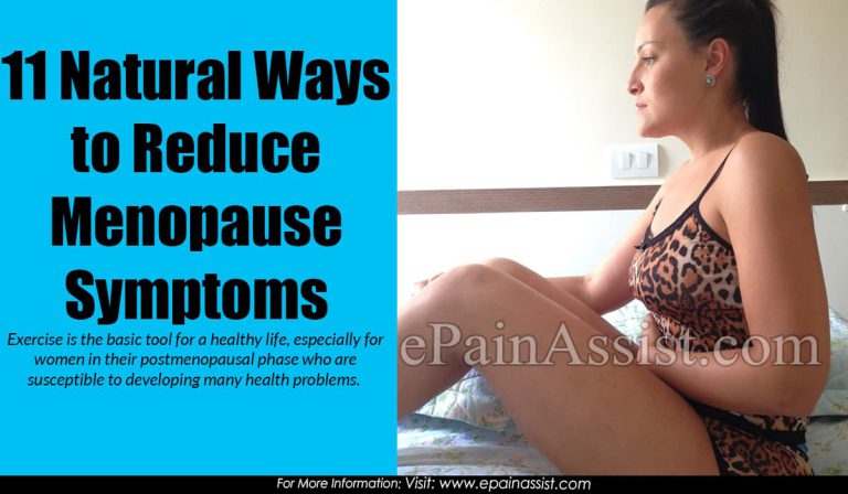 11 Natural Ways to Reduce Menopause Symptoms