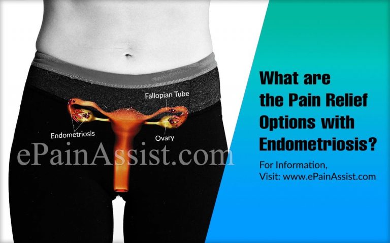 What are the Pain Relief Options with Endometriosis?