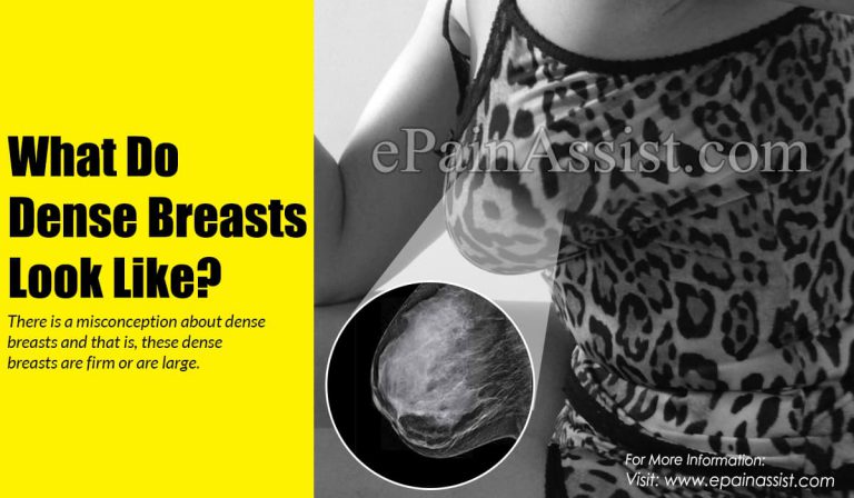 What Do Dense Breasts Look Like & What Its Causes?