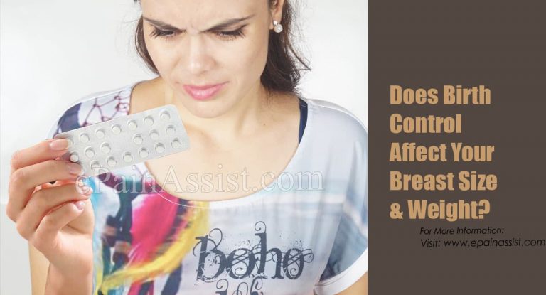 Does Birth Control Affect Your Breast Size & Weight?