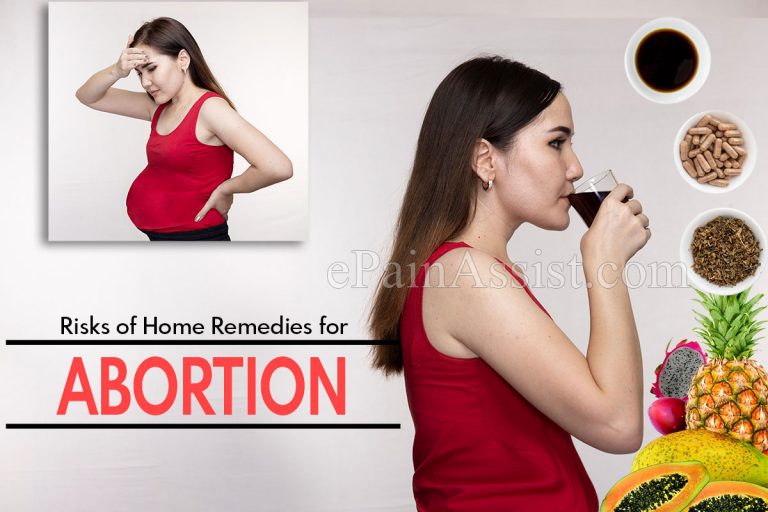 Risks of Home Remedies for Abortion