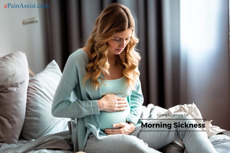 Complications Of Morning Sickness