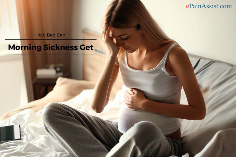 How Bad Can Morning Sickness Get?