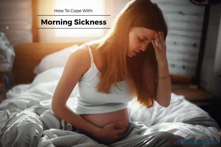 How To Cope With Morning Sickness?